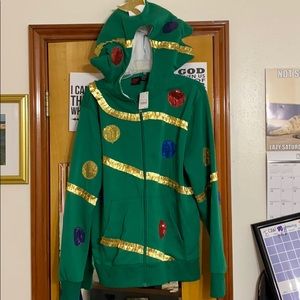 Ugly Christmas tree sweater NWT